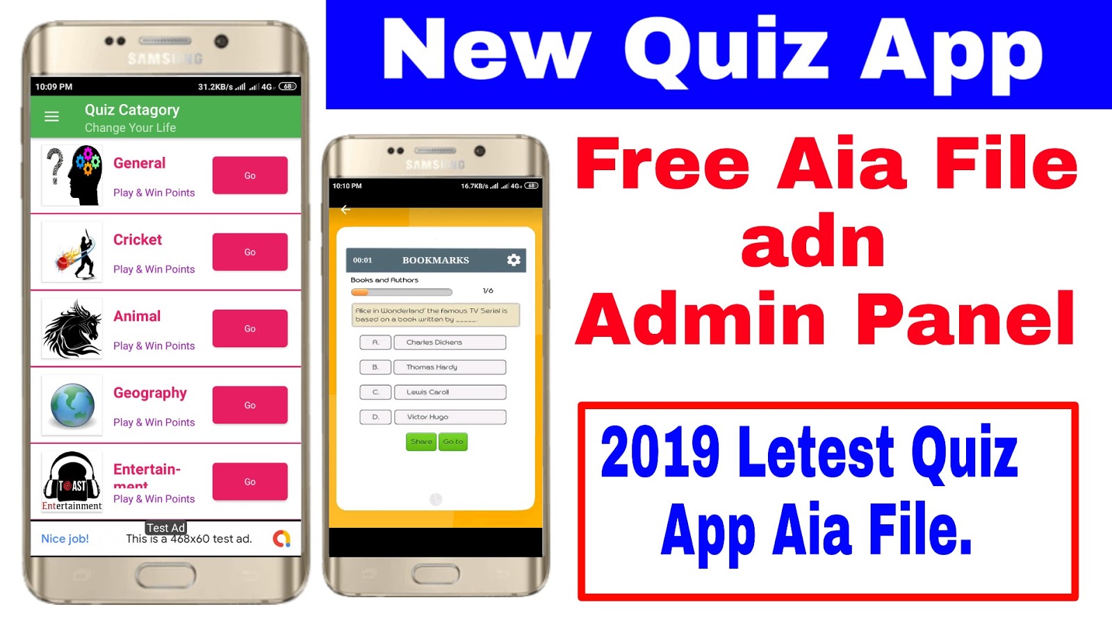 Quiz App aia file for free Professional Quiz app kodular with airtable
