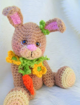 amigurumi crochet easter bunny doll
