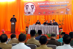 KPU Bondowoso Tetapkan Dua Paslon Bupati dan Wabup 