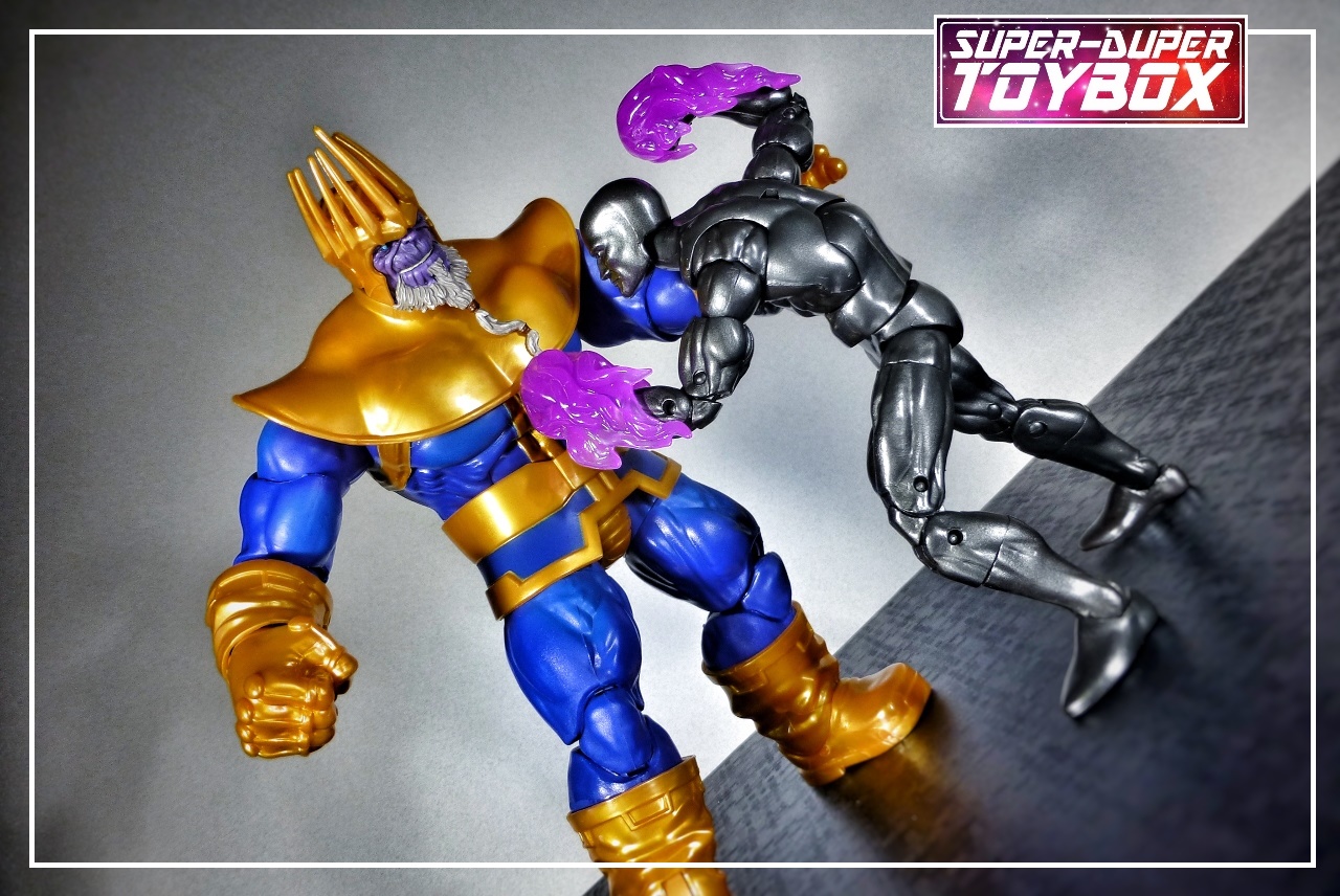 Marvel Legends Infinity Gauntlet Thanos & Obsidian Surfer