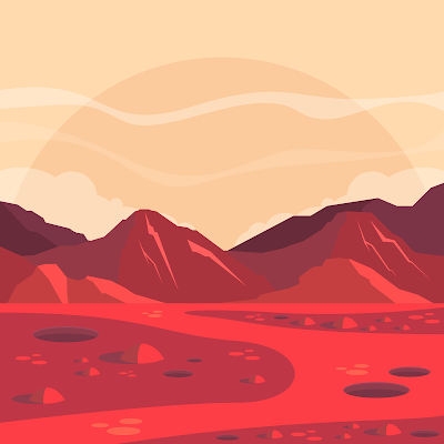 Mars Illustration