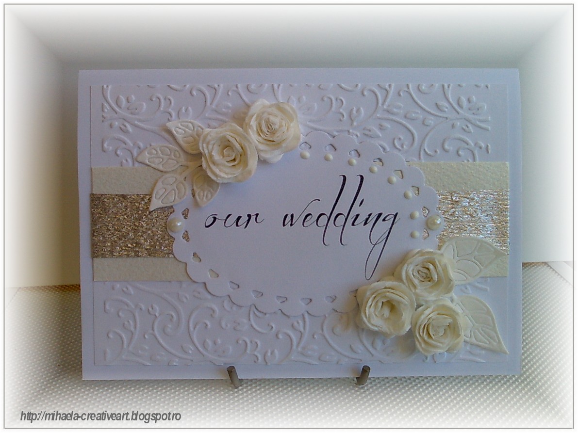 Handmade by Mihaela: Wedding invitation