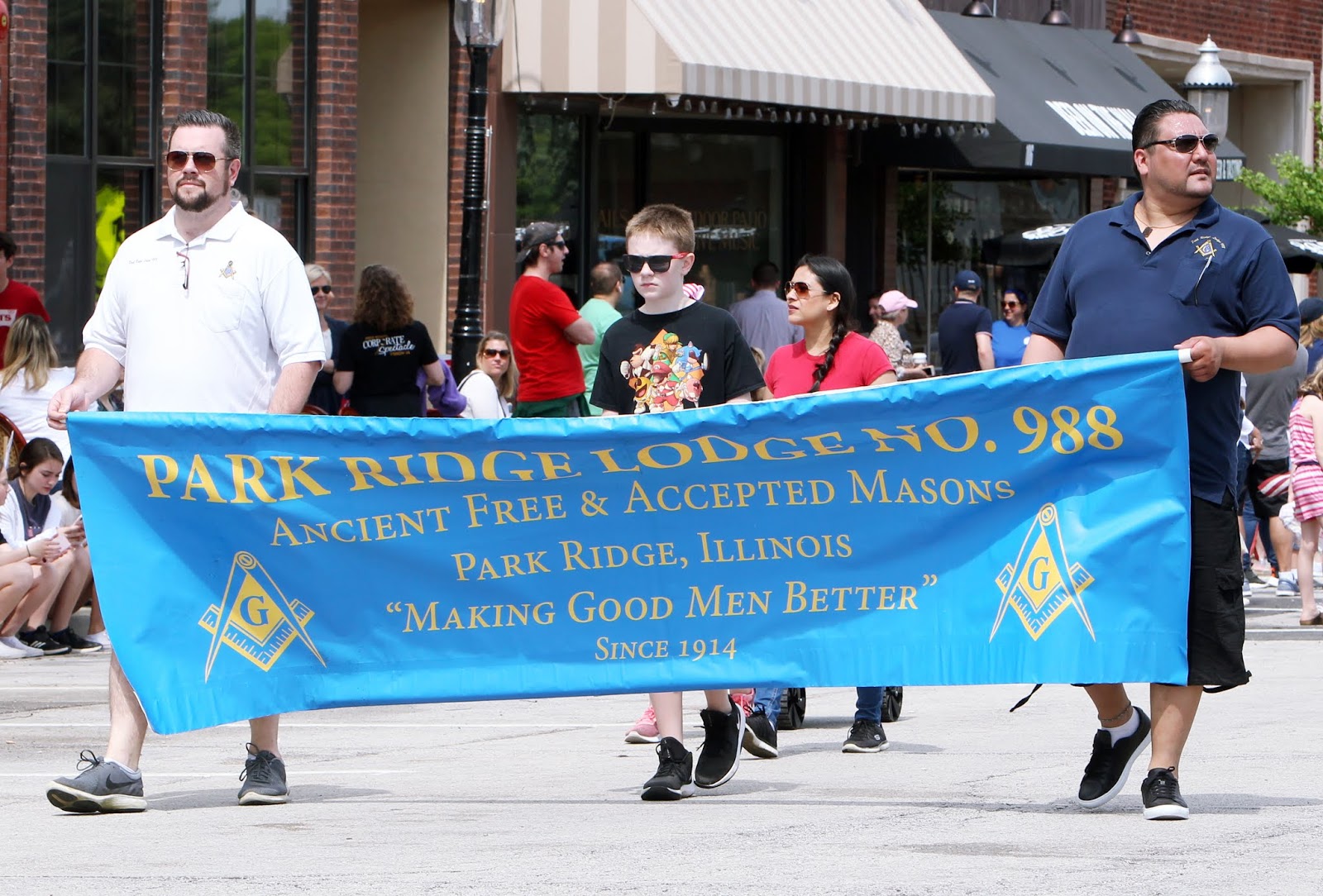 Mark Kodiak Ukena 2019 Park Ridge Memorial Day Parade