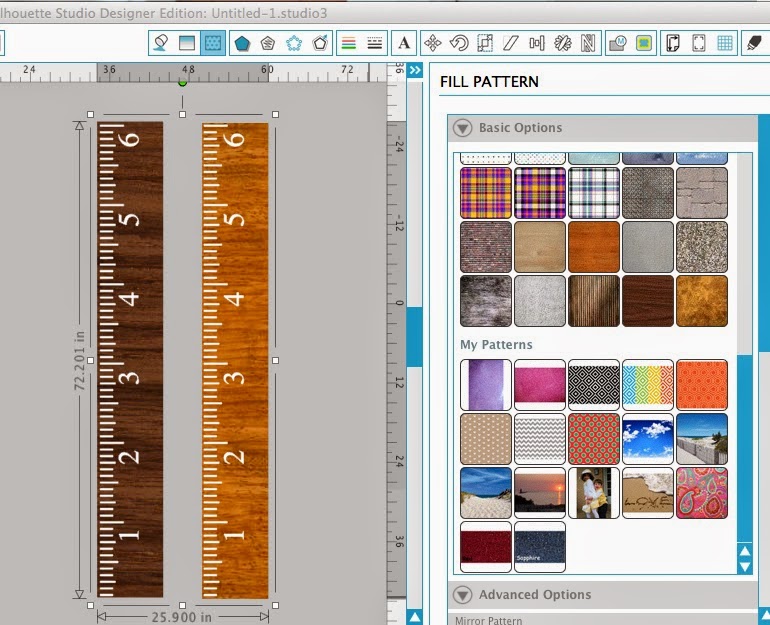 Mock-ups, mock ups, Silhouette Studio, designing, creating, layout, fill pattern