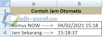 Creating an Automated Date in Excel