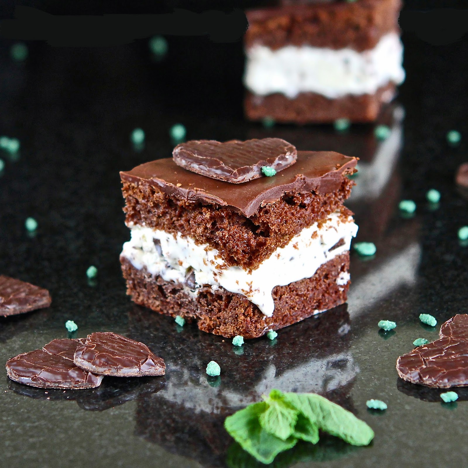 Gluten Free Alchemist ChocolateMint 'After Eight' Ice Cream Cake
