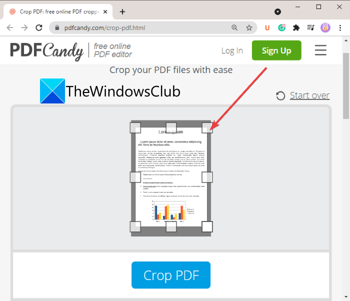 วิธีครอบตัดหน้า PDF ใน Windows 11/10