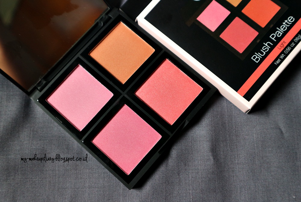 [REVIEW] ELF Blush on Palette in Light MyMakeupdiary