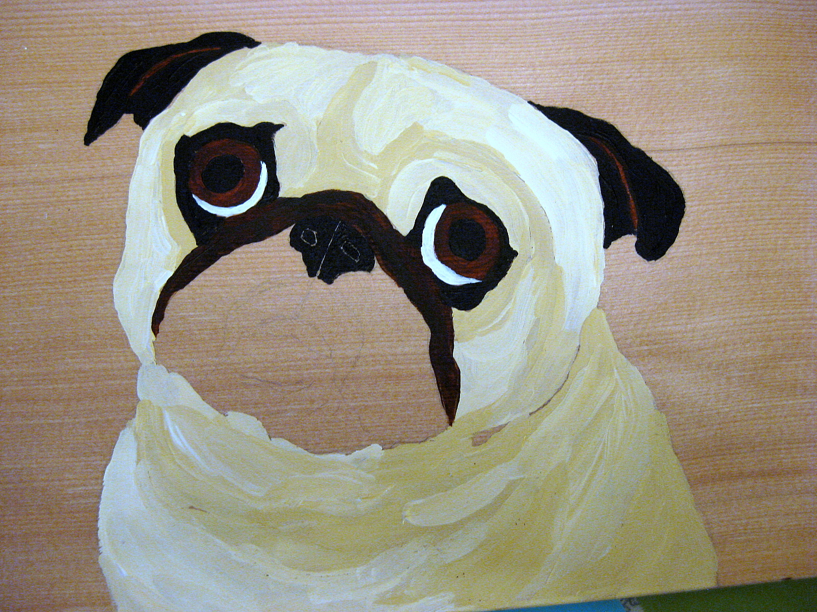 Life is art Art is Life: My Newest Pug Painting ~ Pug Design A92
