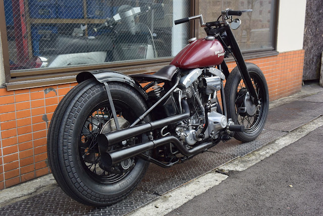 Harley Davidson Shovelhead 1973 By Bold Idea Custom Cycles Hell Kustom