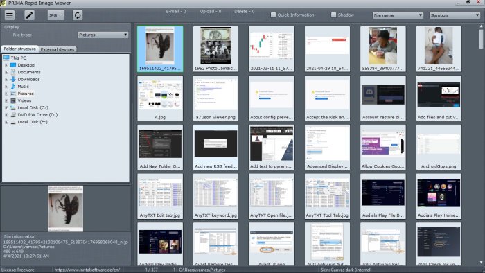 PRIMA Rapid Image Viewer для ПК с ОС Windows
