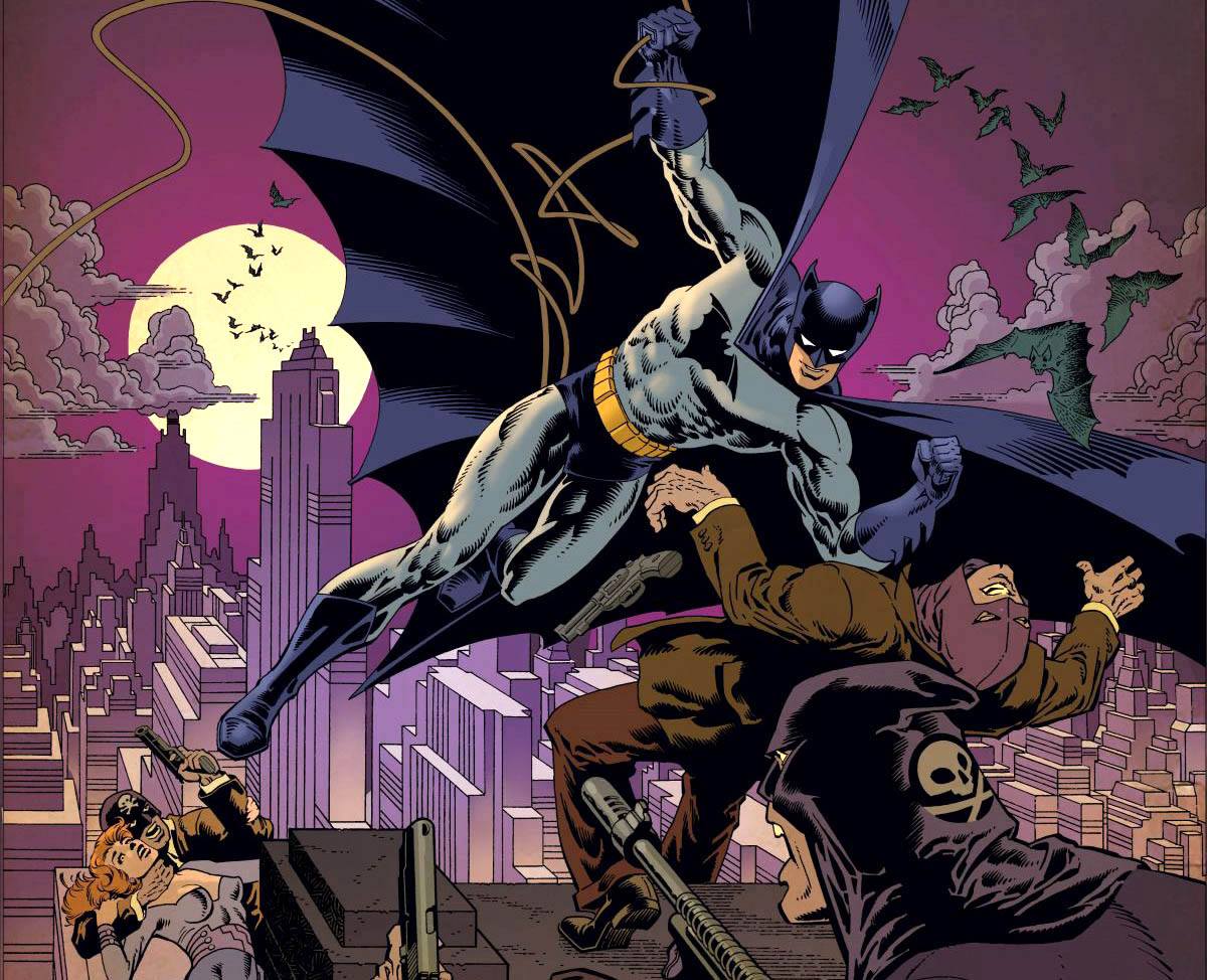 The Glass WalkingStick Batman by Steranko