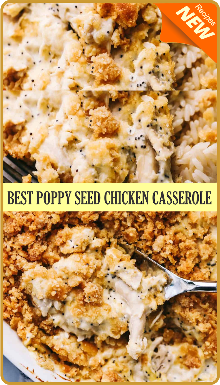 BEST POPPY SEED CHICKEN CASSEROLE Amzing Food