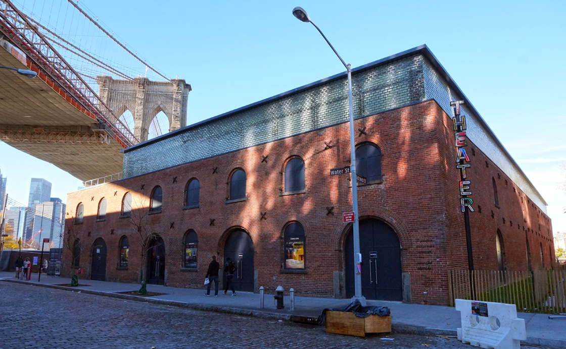 Brooklyn Relics Tobacco Warehouse at Brooklyn Bridge Park