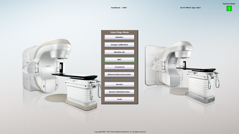 RADIOTHERAPY: MACHINE PERFORMANCE CHECK (MPC)