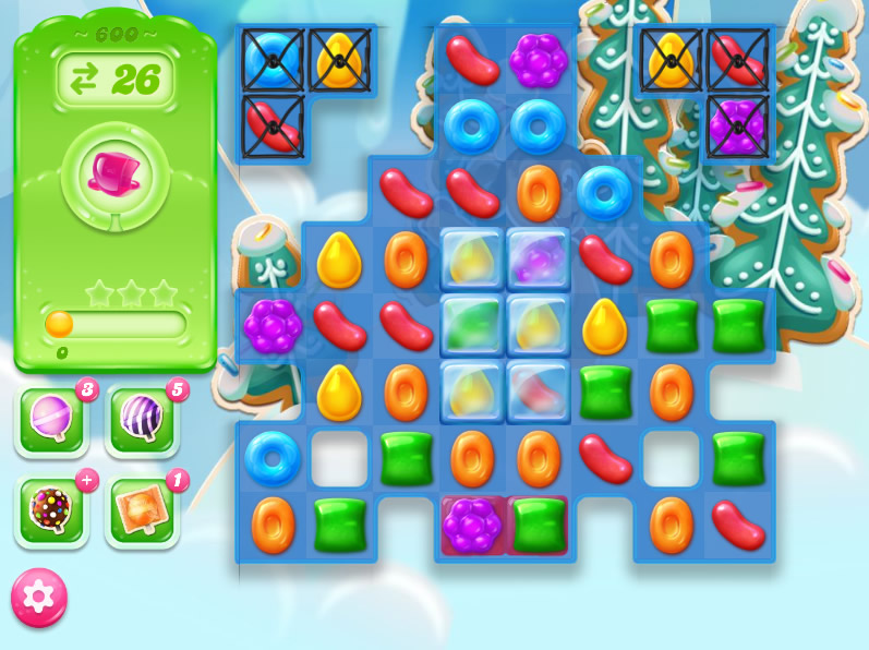 Candy Crush Jelly Saga level 600 Candy Crush Jelly Saga level 600