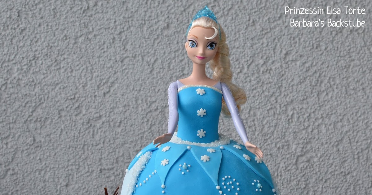 Barbara&amp;#39;s Backstube: Prinzessin Elsa Torte (luftiger Schokokuchen mit ...