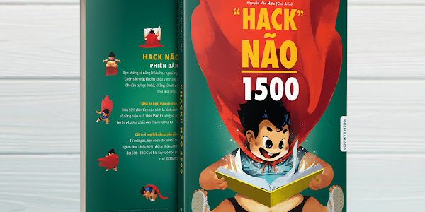 [PDF Bản Đẹp] Tải Sách Hack Não 1500 Từ Vựng Tiếng Anh