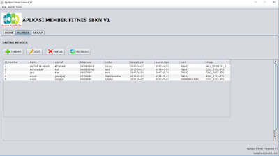 Aplikasi Member Fitnes Freezone V1