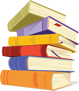 Book stack free png file to download