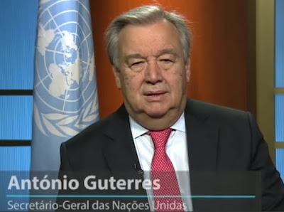 António Guterres apela para que se faça da paz uma prioridade