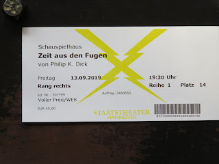 Zeit aus den Fugen - Theaterkarte