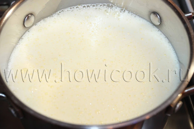 рецепт сливового пирога с ванильной заливкой с пошаговыми фото