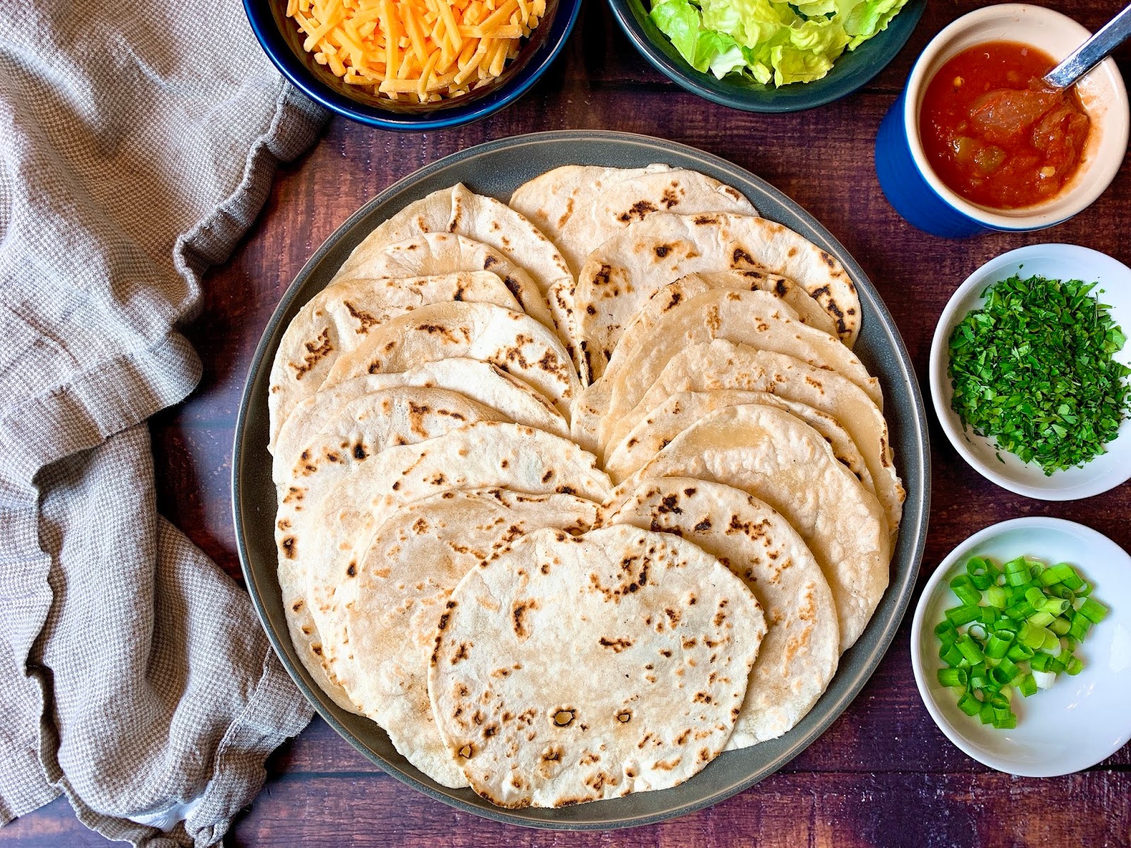 Street Tacos with Homemade Tortillas