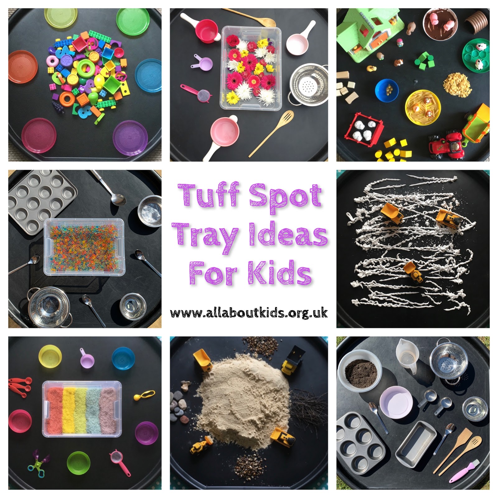 Learning and Exploring Through Play: Small World Tuff Trays For Kids