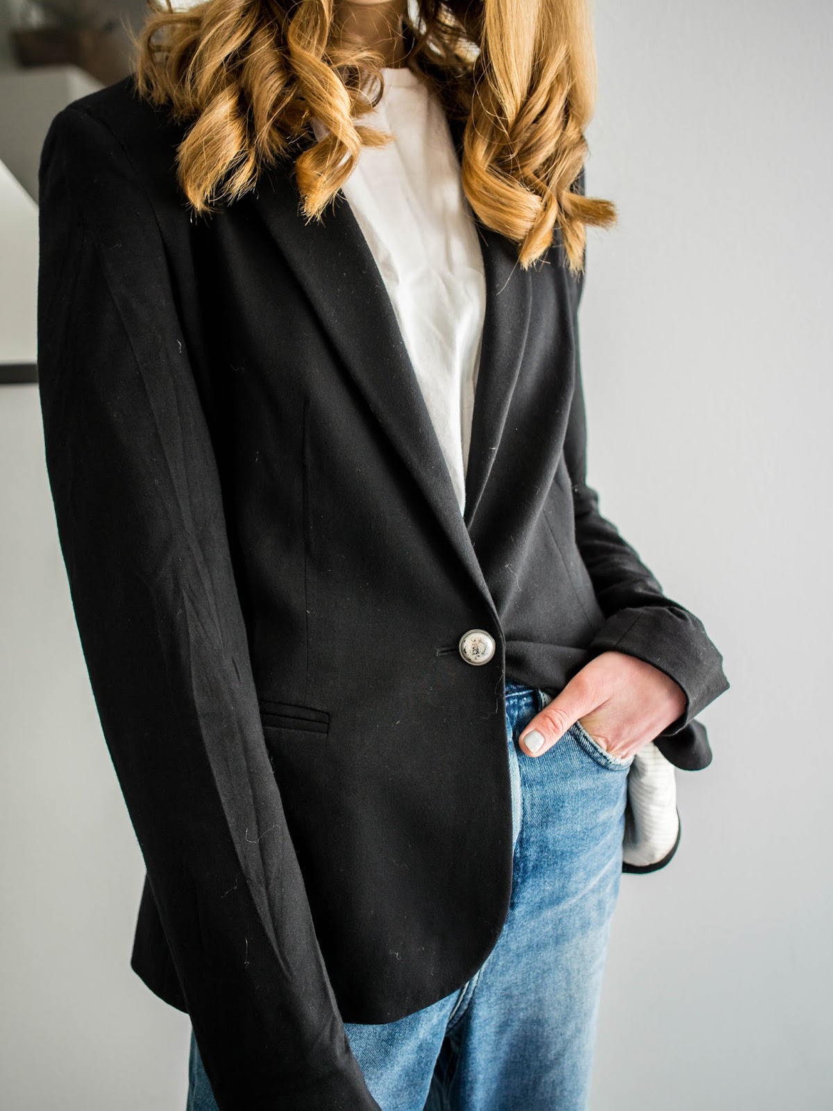 Classic black blazer - Klassinen musta bleiseri