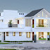 2207 sq-ft 4 bedroom mixed roof Kerala home