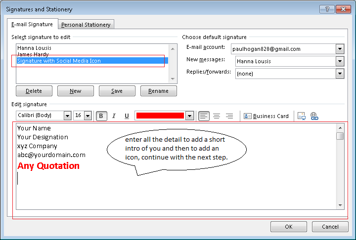 how to add social media links to email signature outlook how to add social media links to email signature outlook