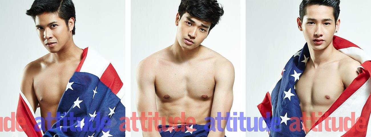 "อั้ม ถิร - กัน อรรถพันธ์ และ โอบนิธิ บนปก Attitude มิถุนายน"