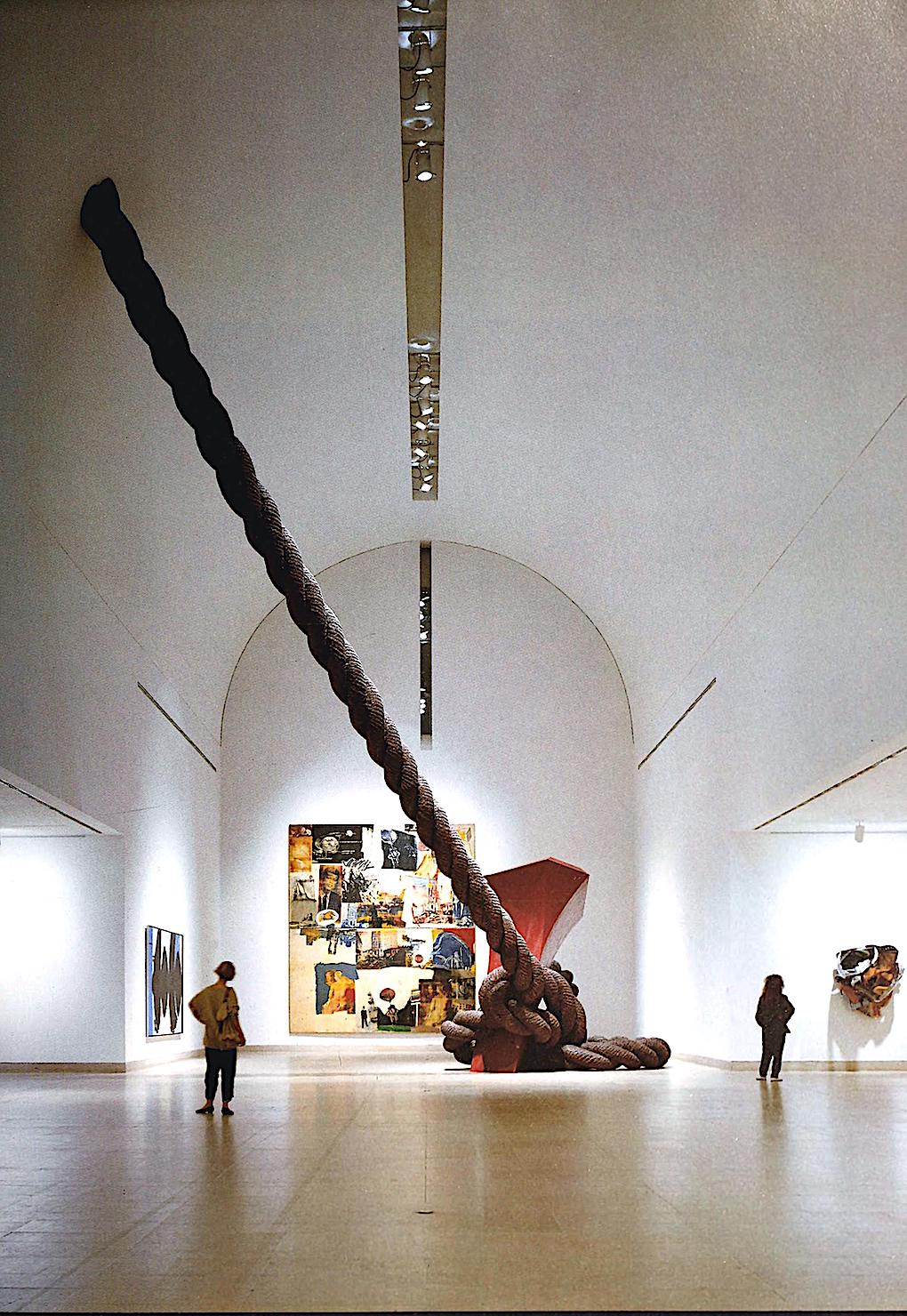 Claes Oldenburg art Claes Oldenburg art, a giant rope