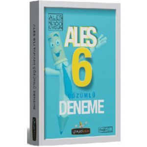 Beyaz Kalem ALES Çözümlü 6 Deneme 2017 Beyaz Kalem ALES Çözümlü 6 Deneme 2017