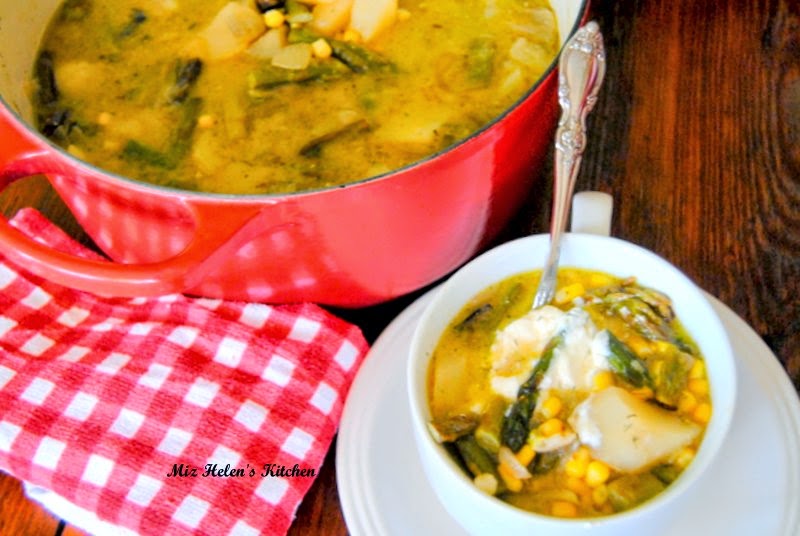 Roasted Asparagus Chowder