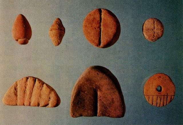 Фишки из Суз (ок. 3500 г. до н.э.)