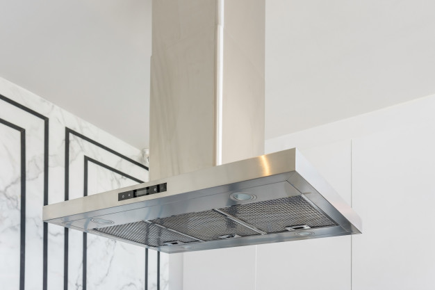 kitchen exhaust hood installation