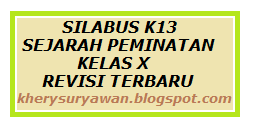 Silabus K13 Sejarah Pemintatan Kelas X Revisi Terbaru Kherysuryawan Id