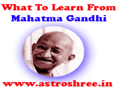 Mahatma Gandhi Powers For Success
