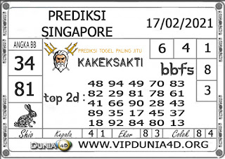Prediksi Togel SINGAPORE DUNIA4D 17 FEBRUARI 2021 Prediksi Togel SINGAPORE DUNIA4D 17 FEBRUARI 2021