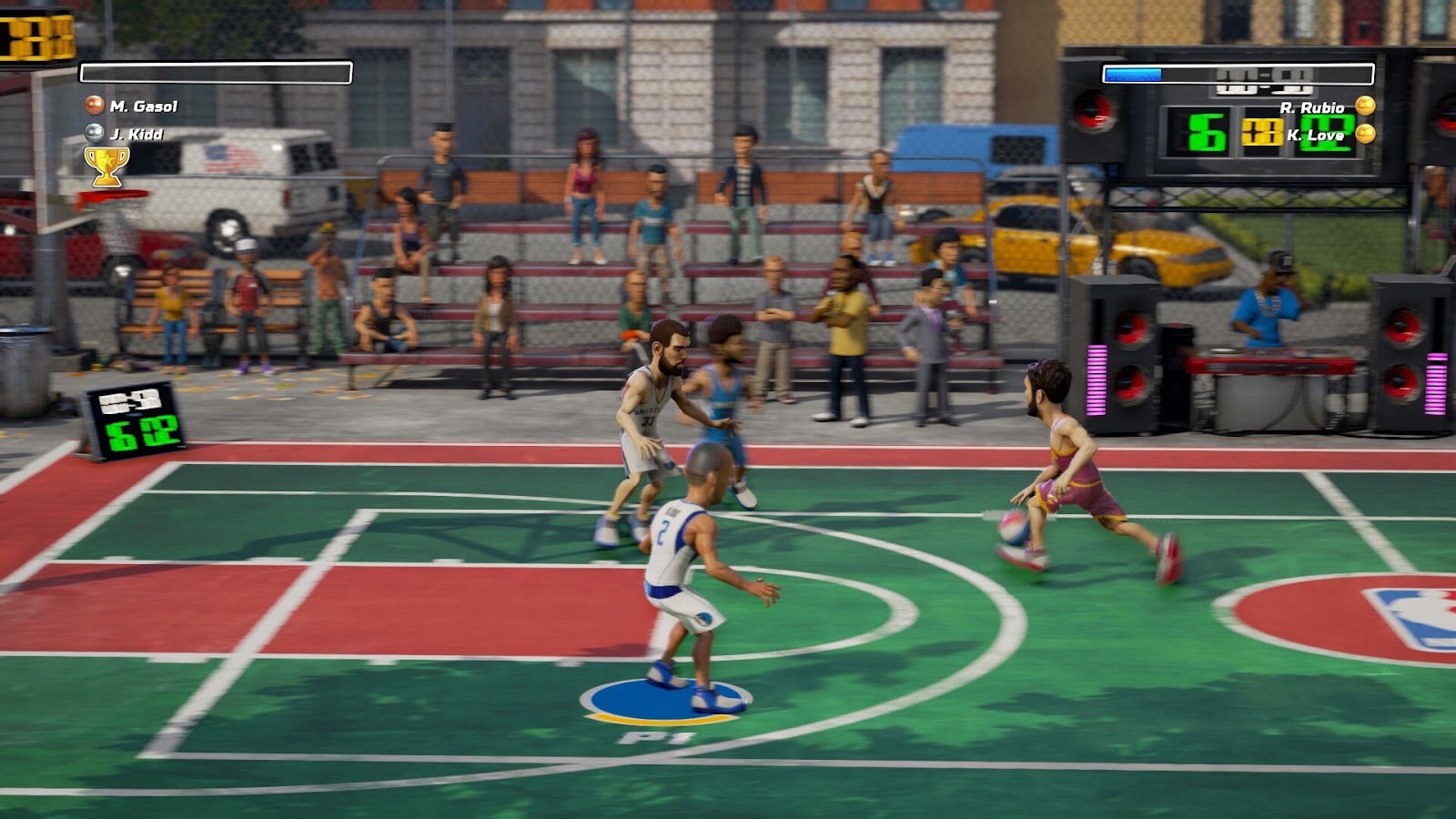 NBA PLAYGROUNDS - Basquete Insano e Nostalgia XD [ PC - Gameplay ] 