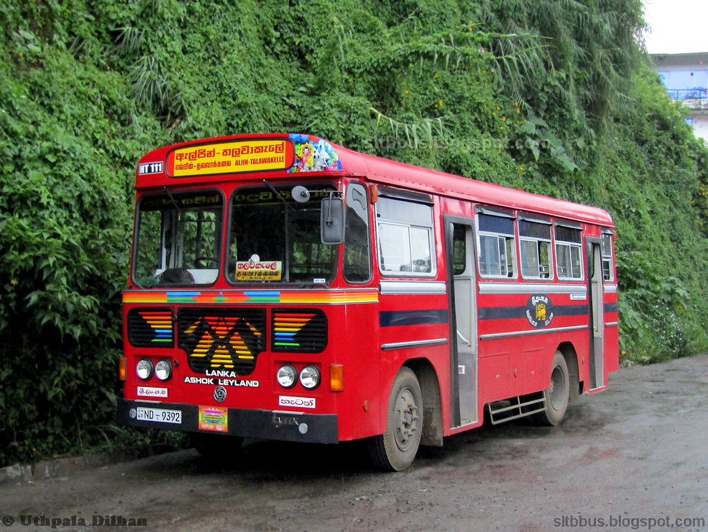 SLTB buses ශ්‍රී ලංගම බස් Ashok Leyland Lynx 4200 bus from SLTB