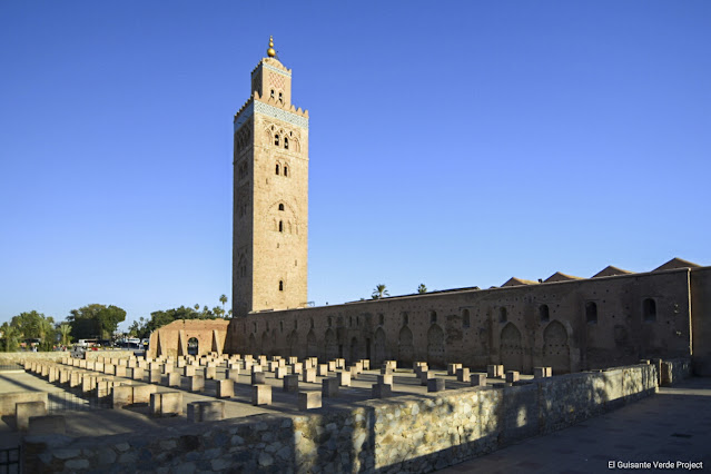 Marrakech, Mezquita de la Koutoubia por El Guisante Verde Project