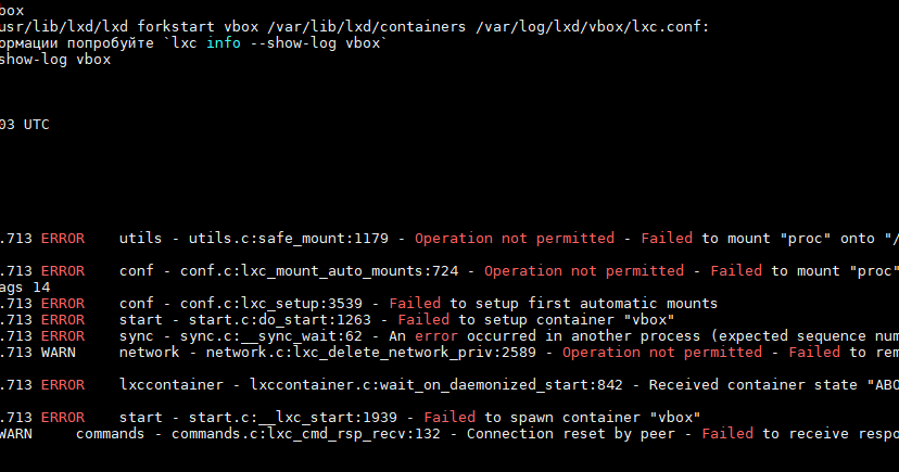 Network error connection failed. Network error connection failed