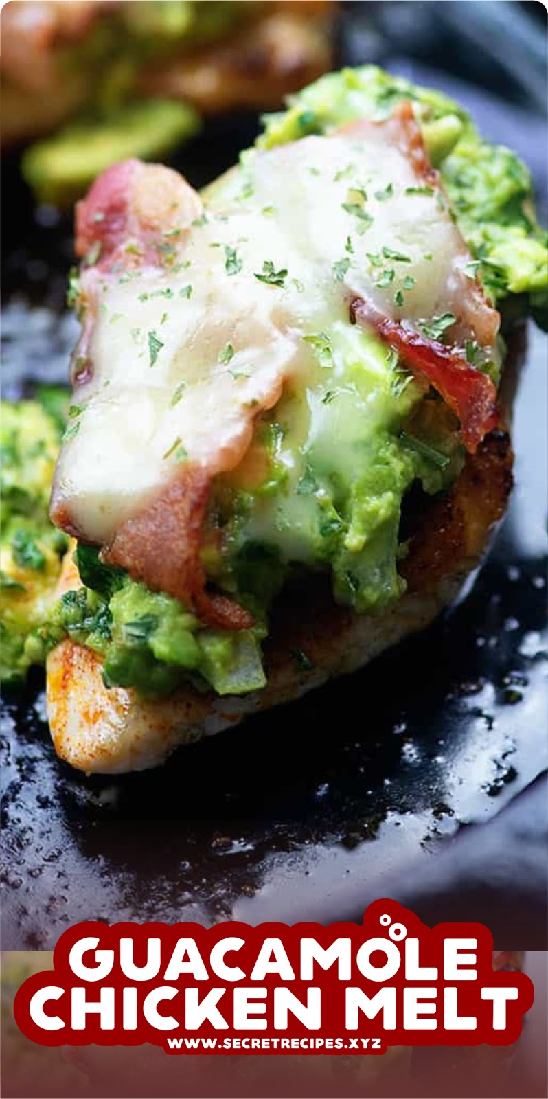 GUACAMOLE CHICKEN MELT Recipe Spesial Food