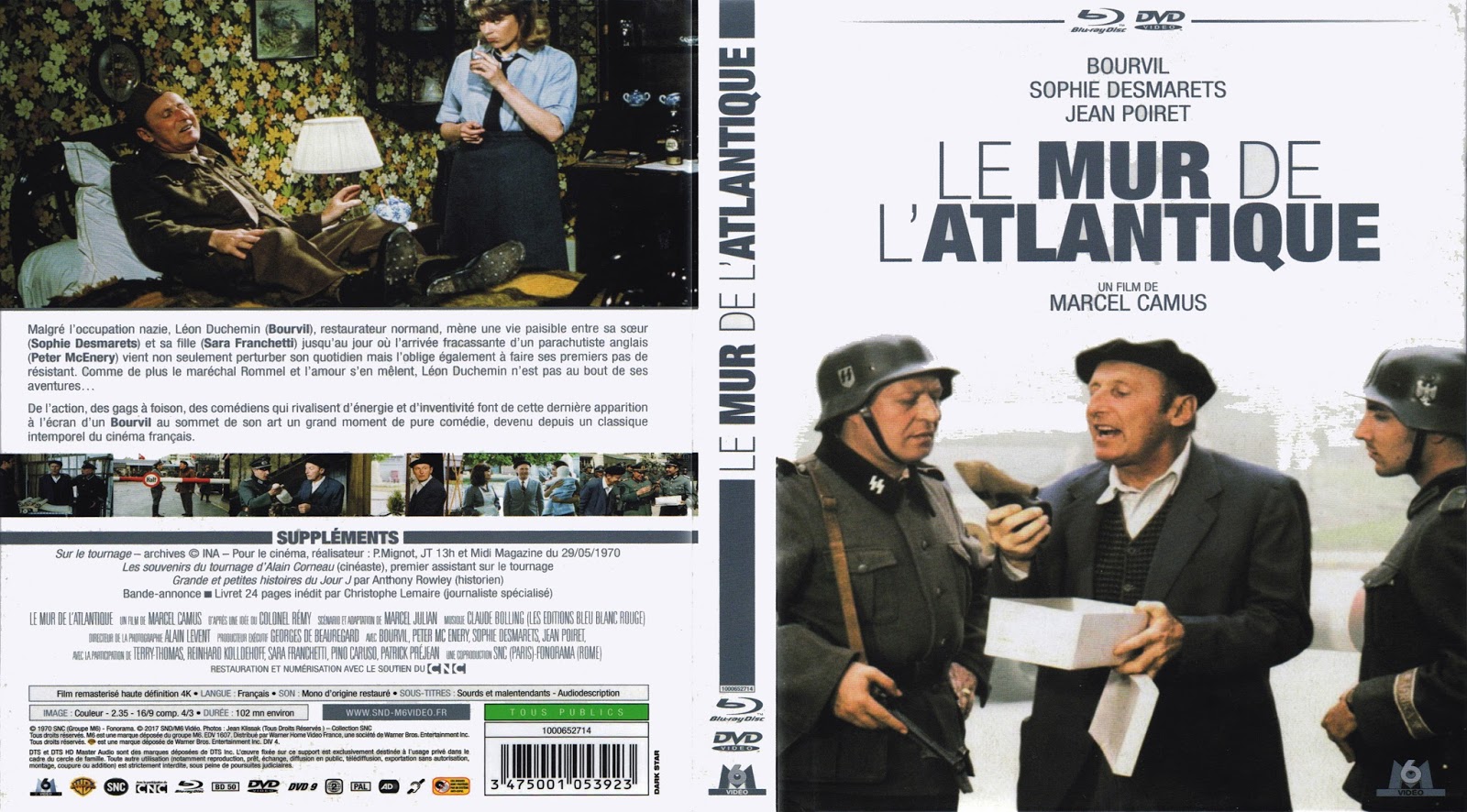 Blu Ray Jaquettes Blu Ray Le Mur De L Atlantique