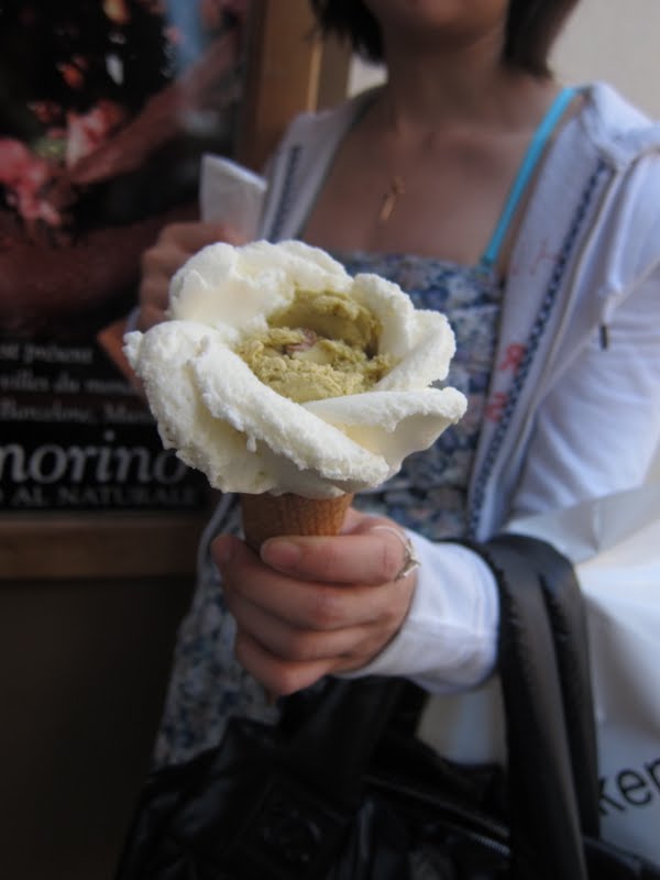 The Official Blog for Flour Flower Foodie Flower Shaped Ice Cream