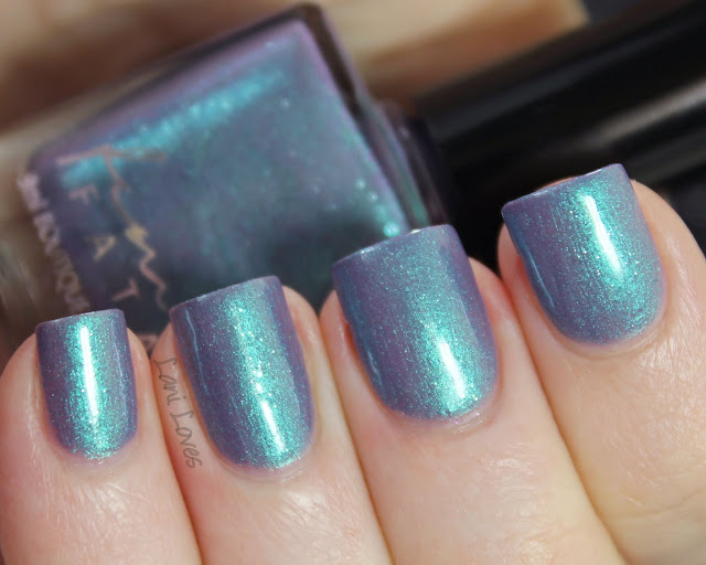 Femme Fatale Cosmetics August Presale - Up Above the World You Fly Nail Polish Swatches & Review