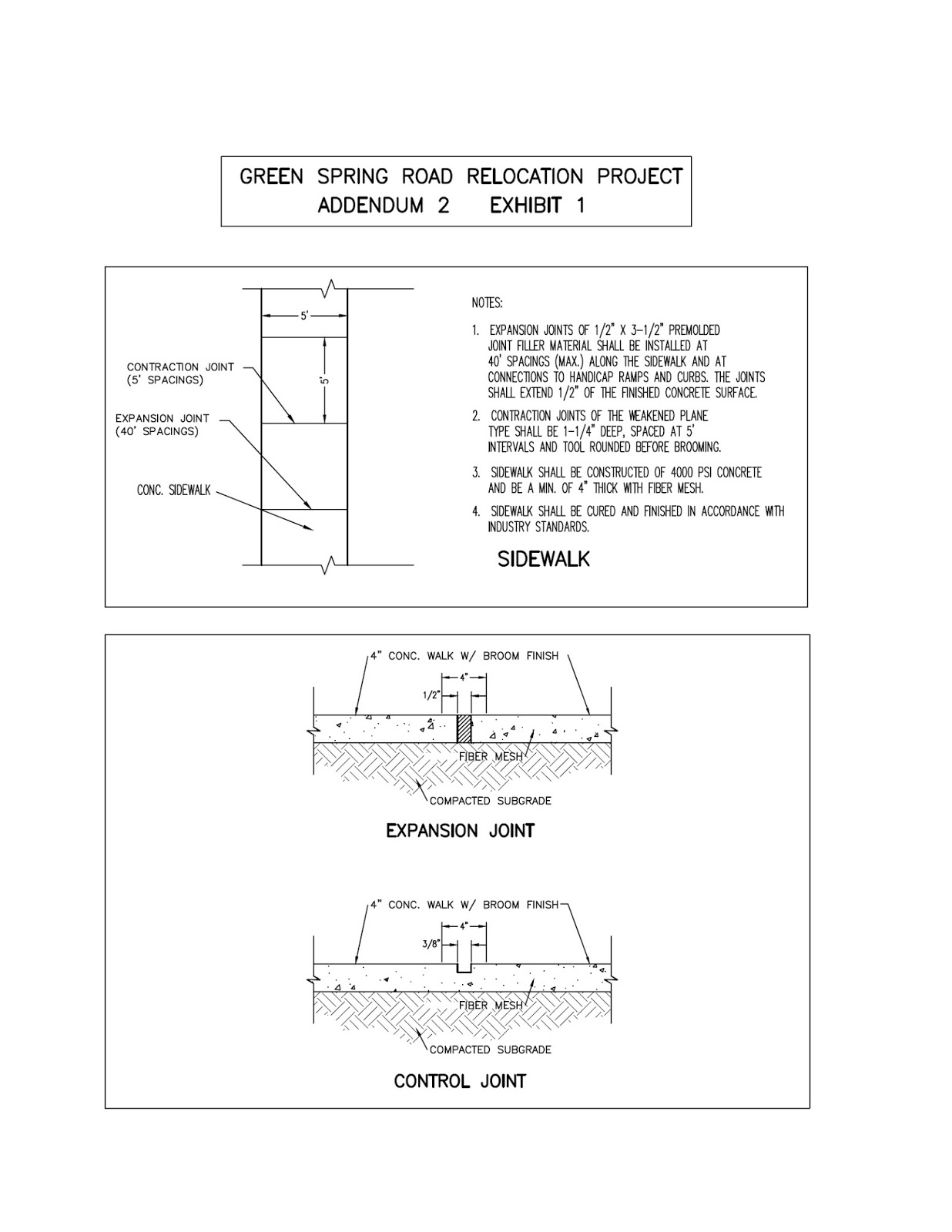 Town of Abingdon, Virginia Green Spring Road Addendum 2